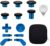 13 in 1 Metal Thumbsticks for Xbox One Elite Series 2, Elite Series 2 Core Controller Parts, Gaming Accessory Replacement, Metal Mod 6 Swap Joysticks, 4 Paddles, 2 D-Pads, 1 Tool(Plating Blue)