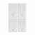 Shelly Plus Wall Dimmer | WiFi & Bluetooth Smart Wall Dimmer Relay | Home Automation | Compatible with Alexa & Google Home | iOS Android App | No Hub | Timer Schedule | Dimmable Lights (4 Pack)