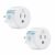 Eightree Smart Plug for 5GHz & 2.4GHz, Smaet Outlet WiFi Socket with APP Remote Control, Compatible with Alexa, 2 Pack