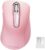 memzuoix 2.4G Wireless Mouse, 1200 DPI Mobile Optical Cordless Mouse with USB Receiver, Portable Computer Mice Wireless Mouse for Laptop, PC, Desktop, MacBook, 5 Buttons (Pink)