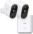 AOSU Security Cameras Wireless Outdoor, 2K HD Home Security System with 166° Ultra-Wide View, 365-Day Battery Life, Night Vision, IP67, No Monthly Fee, Work with Alexa, Google Assistant