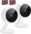 4MP Cameras for Home Security Indoor,Include 2 SD Cards,Home Security Cameras for Baby/Elder/Pet/Nanny,Baby Cam Starlight Color Night Vision,US Cloud Service,Two-Way Audio,Works with Alexa