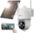 Unilook 2K Solar Wireless Security Camera Outdoor, 3MP Solar Security Cameras Wireless Outdoor Wi-Fi, 360° PTZ Solar Powered Wireless Camera, with Solar Panel & Smart AI & 2-Way Talk, Cloud/SD Storage