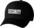 Security Flexfit Cap with Front & Back Embroidery Black