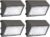 SOVELA 120W LED Wall Pack Light with Photocell, 15600LM 5000K Dusk to Dawn Outdoor Security Light, 800W HID/HPS Equivalent, Waterproof Commercial Wall Light for Warehouse, Garage, 4 Pack