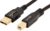 Amazon Basics USB 2.0 Printer Cable – A-Male to B-Male Cord – 6 Feet (1.8 Meters), Black