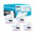 Matter Smart Plug, Work with Alexa,Apple Home, Siri , Google Home, SmartThings, Smart Outlet 10A/1250W Max, Smart Home Automation with Remote Control,Timer&Schedule, 2.4G Wi-Fi Only, 4Pack