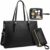 Laptop Bag for Women Waterproof Lightweight Leather 15.9 Inch Computer Tote Bag Business Office Briefcase Large Capacity Handbag Shoulder Bag Professional Office Work Bag