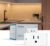 by Ezlo Zigbee Smart Outlet for Home Automation – 4-Series Smart Outlet Compatible with Ezlo, SmartThings, Echo, and other Zigbee devices