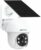 ANRAN Security Camera Wireless Outdoor, 2K Solar Outdoor Camera with 360° View, Smart Siren, Spotlights, Color Night Vision, PIR Human Detection, Pan Tilt Control, 2-Way Talk, IP65, Q1 White