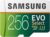 SAMSUNG ELECTRONICS EVO Select 256GB MicroSDXC UHS-I U3 100MB/s Full HD & 4K UHD Memory Card with Adapter (MB-ME256HA)