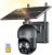 Xega 4G LTE Cellular Security Camera Outdoor Solar Camera Wireless, 2K HD Color Night Vision PTZ 360° View, Smart PIR Motion Detection, 2-Way Talk, No WiFi, SIM Card Included, IP66 – US Version