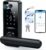 Fingerprint Door Lock, 6-in-1 Keyless Entry Lock with Handle, Touchscreen Keypad, Bluetooth APP, Auto IP65, Easy Installation, Electronic Digital Smart for Front Door, Home