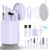 Laptop Phone Screen Cleaner Kit, Computer Keyboard Brush Cleaning Spray for iPhone AirPods Macbook iPad, 20-in-1 Electronic Device Clean Tool For Camera PC Monitor Earbud TV Tablet Car Screens- Purple