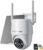 MUBVIEW 4G LTE Cellular Security Camera Wireless Outdoor, No WiFi Security Camera, Solar-Powered Battery Camera, Sim Card Included, Human Detection, Motion Zones, PTZ