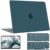 B BELK Compatible with MacBook Air 13 inch Case MacBook Air Case 2021 2020 2019 2018 Release Models A2337 M1 A2179 A1932, Deep Teal Plastic Laptop Hard Shell + 2 Keyboard Covers + Screen Protector