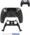 EJGAME DIY Replacement Controller Housing Shell Case Set for PS5 Controller Without Electronics(Black)