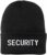 Army Universe Security Embroidered Beanie Warm Winter Watch Cap Security Guard Officer Uniform Outdoors Hat