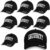 16 Pcs Security Hat Baseball Ball Cap Embroidered Cotton Adjustable Security Cap for Men Women Accessories