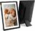 Nixplay Digital Touch Screen Picture Frame – 10.1” Photo Frame, Connecting Families & Friends (Black/White Matte)