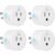 EIGHTREE Smart Plug, Smart Home WiFi Outlet Compatible with Alexa & Google Home, Smart Socket with Remote Control & Timer Function, 2.4GHz WiFi Only