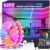 Led Strip Lights, 82ft/25m Long Smart Led Light Strips Music Sync 5050 RGB Color Changing Rope Lights,Bluetooth APP/IR Remote/Control Led Lights for Bedroom,Home Decoration,Party,Festival