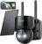 ieGeek Security Cameras Wireless Outdoor – Smart 2K Solar WiFi Camera System with 360°PTZ for Home Surveillance, Battery Powered Cam with Night Vision, Motion Sensor, Spotlight, AI, Works with Alexa