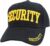 First Class Security Cap with ID On Front, Peak and Back