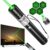 Rechargeable Green Laser Pointer high Power, 10000 Feet Long Range Laser Beam Light Pen, Strong Laser Pointer for TV LED LCD Screen, Green Laser Light for Dogs Cats Outdoor Hunting Teaching