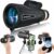 12×60 Monocular Telescope with Smartphone Holder & Upgraded Tripod, High Powered SMC & BAK4 Scope, Birthday Gifts for Men Dad Him Husband Teen, Outdoors Gadgets for Birdwatching