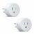 Govee Smart Plug, WiFi Plugs Work with Alexa & Google Assistant, Smart Outlet with Timer & Group Controller, WiFi Outlet for Home, No Hub Required, ETL & FCC Certified, 2.4G WiFi Only, 2 Pack