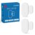 Zigbee Contact Sensor 2 Pack, Mini Smart Door Sensor, Home Automation, Kid Safety, Burglar Alert, Work with Alexa, SmartThings, Home Assistant, Aeotec, Homey, Hubitat with Build-in Zigbee Hub