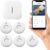 WiFi Water Leak Detector for Home 5pack, 120dB Adjustable Alarm, Smart Water Sensor Alarm, Wireless Water Leak Alert with App Notification, 5 Sensors & 1 Gateway for Bathroom,Laundry,Kitchen