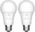 GE Lighting CYNC Smart Light Bulbs, Bluetooth Enabled, Alexa and Google Home Compatible, Soft White (2Pack), Packaging May Vary