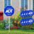 ADT Security Sign & 8 Pcs ADT window stickers Heavy Duty Weather Resistant 100% Aluminum Yard Sign with Stake 28″L x 10″W