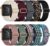 Maledan 10 Pack Stretchy Solo Loop Compatible with Apple Watch Band 38mm 40mm 41mm 42mm 44mm 45mm 49mm Women Men, Soft Nylon Elastic Braided Strap Wristbands for iWatch Series Ultra/8/7/6/5/4/3/2/1/SE