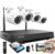 Home Security Camera System Wireless, 8CH 1080P Surveillance NVR Kits with 4pcs 2.0MP Cameras Outdoor & Indoor with 65ft Night Vision, 1TB HDD, Audio & Video, Plug & Play