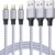 TAKAGI for iPhone Charger, [MFi Certified] Lightning Cable 3PACK 6FT Nylon Braided USB Charging Cable High Speed Transfer Cord Compatible with iPhone 14/13/12/11 Pro Max/XS MAX/XR/XS/X/8/iPad