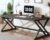 HSH Large Rustic Computer Desk, Industrial Extra Long Home Office Desk, Modern Pc Study Gaming Writing Table for Two Person, Workstation Executive Desk for Home Bedroom Living Room, Dark Gray, 70 Inch