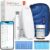 iHealth Gluco+ Wireless Smart Blood Glucose Monitor Kit with Free App, 10 Glucometer Strips, 10 Lancets, 1 Blood Sugar Monitor, 1 Lancing Device, Portable Diabetes Testing Kit for Home Use