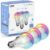 Feit Electric Smart Light Bulbs with RGB Color Changing and Tunable White, 2.4Ghz WiFi Light Bulbs, No Hub Needed, Works with Alexa and Google, Dimmable 60 Watt = LED 9W, OM60/RGBW/CA/AG/3, 3 Pack