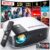 GooDee Smart 4K Projector with 5G WIFI and Bluetooth, Netflix/Amazn Prime Video Certified, Dolby Audio, 800ANSI Outdoor Projector, 400″ Zoom Home Theater Projector Compatible with TV Stick,iOS,Android