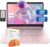 HP Stream 14″ HD Lightweight Laptop, Intel Celeron N4120, 16GB RAM, 224GB Storage(64GB eMMC + 160GB Docking Station), Intel UHD Graphics, HD Webcam, 1 Year Office 365, WiFi, Bluetooth, Win 11s, Pink