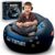 Inflatable Gaming Chair for Kids & Teens with Cup Holders and Side Pocket – This Air Gaming Bean Bag Chairs for Kids is The Perfect Furniture for Gamer Room Decor – Perfect Gaming Stuff for Boys 4-12