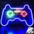 LED Game Neon Sign Gamepad Shape LED Sign Light Gamer Gift for Teen Boys Game Room Decor Bedroom Wall Gaming Wall Decoration Gaming Room Lightup Signs Accessories Video Game Battle Station Wall Signs