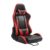 Mokapit Racing Game Seat, including Slide, Comfortable Experience, Backrest Angle Adjustable, PU Leather Material (Red)