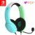 PDP Gaming LVL40 Stereo Headset with Mic for Nintendo Switch/Switch Lite/OLED – Wired Power Noise Cancelling Microphone, Lightweight, Soft Comfort On Ear Headphones (Animal Crossing Blue & Green)