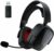 SENZER X100 Wireless Gaming Headset for PS5 PS4 PC – Bluetooth, Clear Audio, Customized Side Plates, Memory Foam Pads – w/3.5mm Wired for Xbox