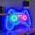 SOLIDEE Led Dimmable Neon Signs Wall Decorations For Living Room|Bedroom Gamepad Controller Shape Neon Sign Lights Game Room Decor Accessories Cool Teen Boys|Girls|Kids Gamer Gifts