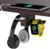 cozoo Headphone Stand with USB Charger Under Desk Headset Holder Mount with 3 Port USB Charging Station and iWatch Stand Smart Watch Charging Dock Dual Earphone Hanger Hook,UL Tested